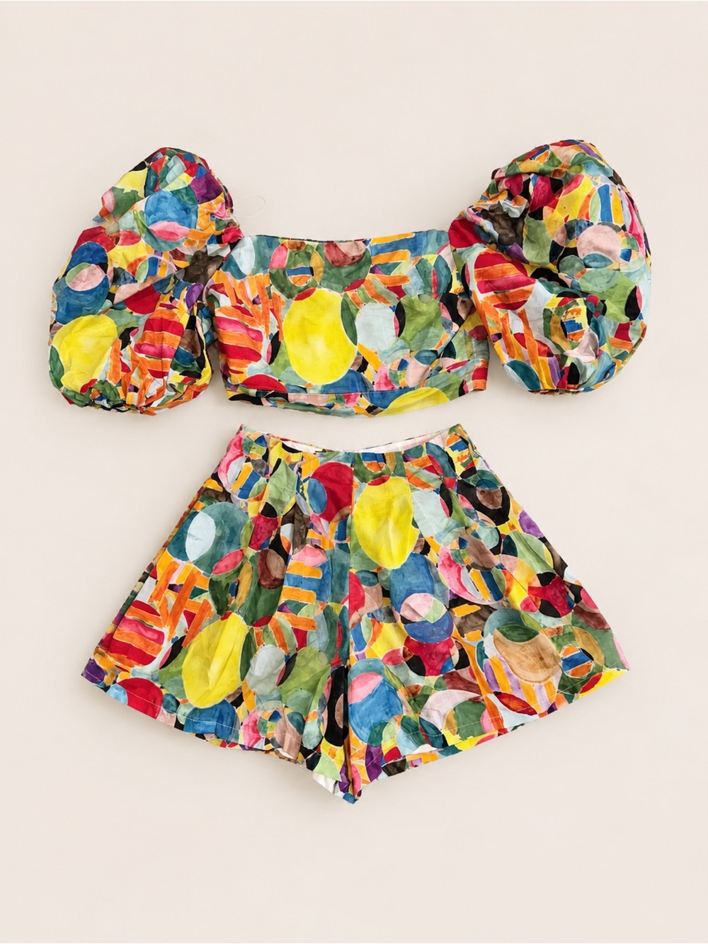 These Three Boutique Limited Edition Abstract Two-Piece Set | Size S